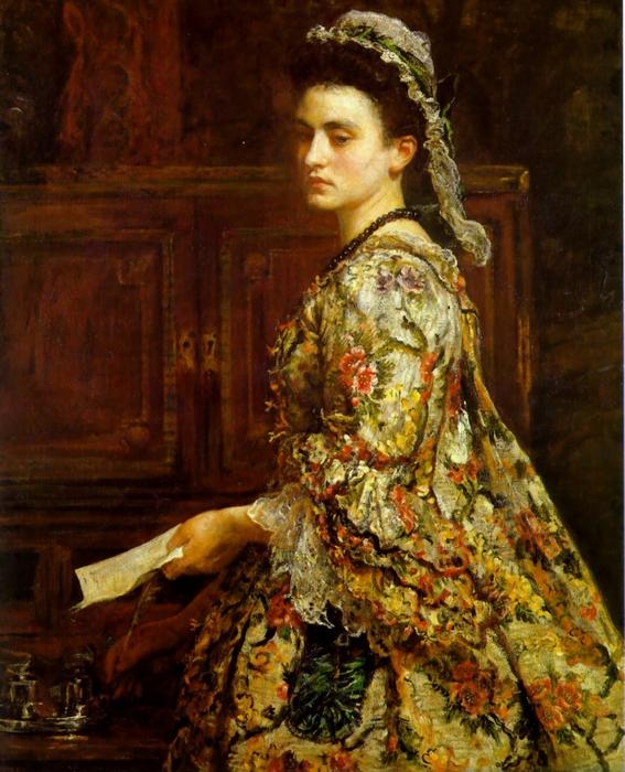 Wikioo.org - The Encyclopedia of Fine Arts - Painting, Artwork by John Everett Millais - Vanessa