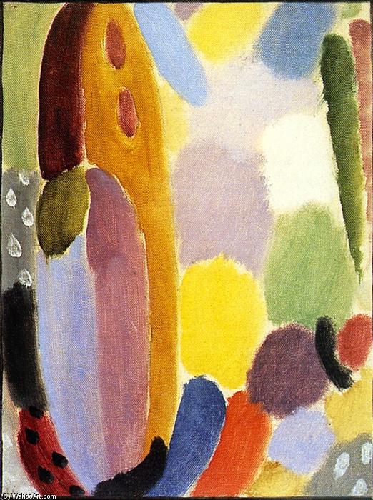 WikiOO.org - Encyclopedia of Fine Arts - Maalaus, taideteos Alexej Georgewitsch Von Jawlensky - Variation: Autumn Light