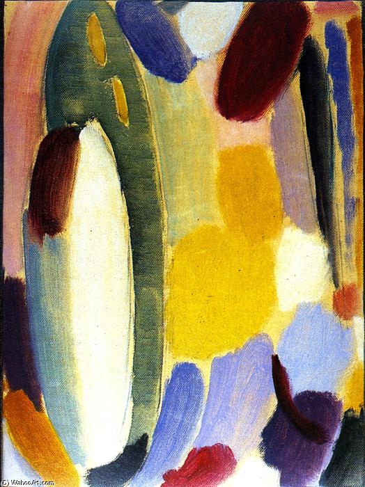 Wikioo.org - The Encyclopedia of Fine Arts - Painting, Artwork by Alexej Georgewitsch Von Jawlensky - Variation: Mass in White