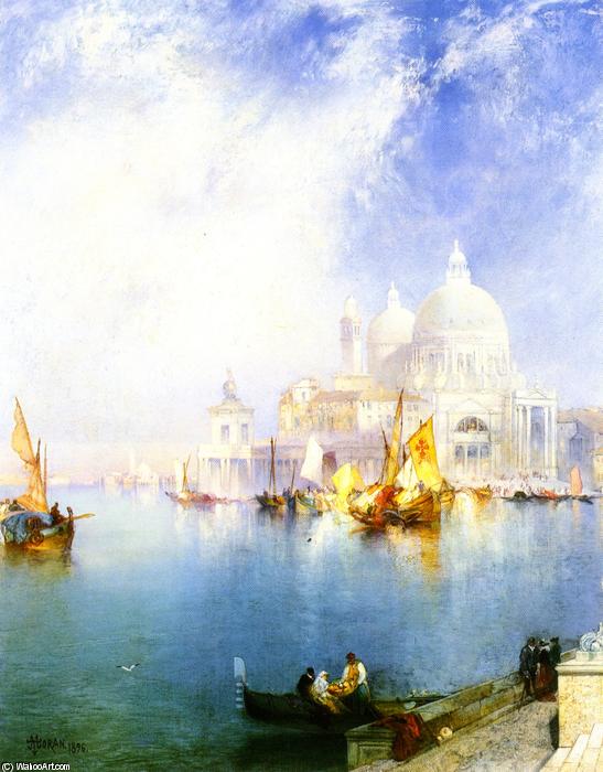 Wikioo.org - สารานุกรมวิจิตรศิลป์ - จิตรกรรม Thomas Moran - Venice
