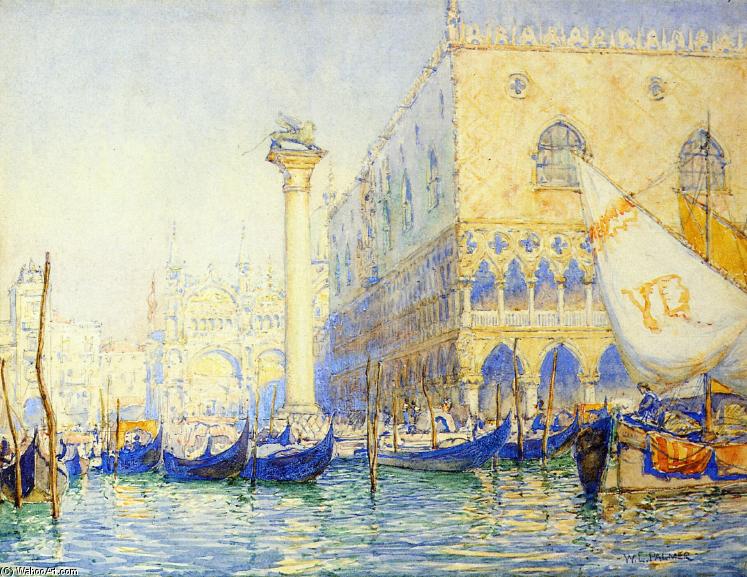 Wikioo.org - The Encyclopedia of Fine Arts - Painting, Artwork by Walter Launt Palmer - Venice