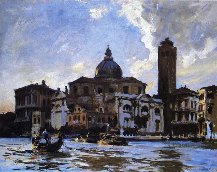 Wikioo.org - The Encyclopedia of Fine Arts - Painting, Artwork by John Singer Sargent - Venice, Palazzo Labia (dupe to be replaced)