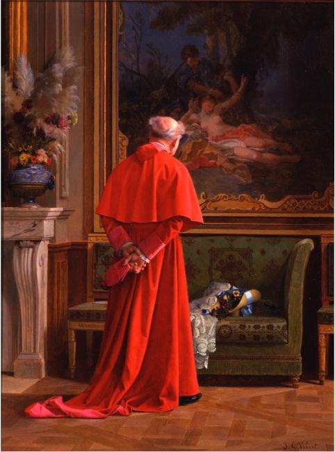 Wikioo.org - The Encyclopedia of Fine Arts - Painting, Artwork by Jean Georges Vibert - The View