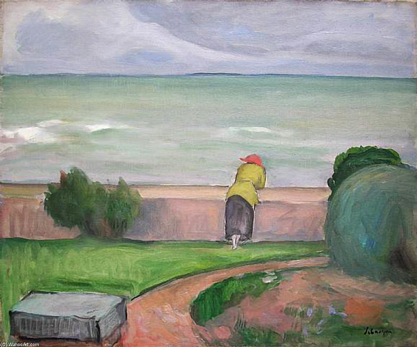 Wikioo.org - The Encyclopedia of Fine Arts - Painting, Artwork by Henri Lebasque - View of the sea