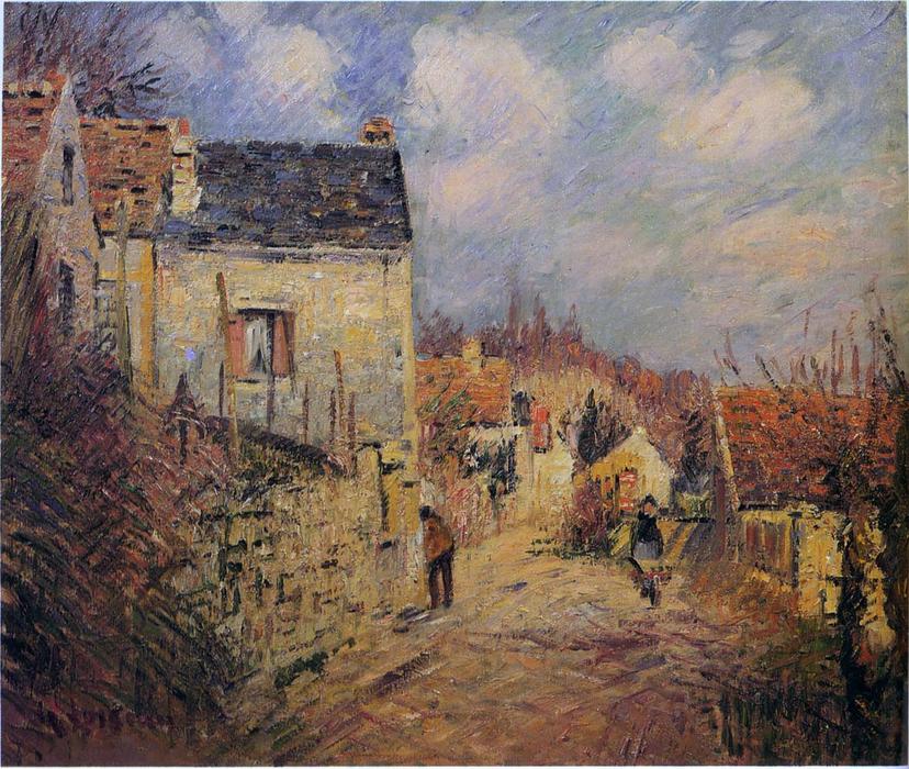 WikiOO.org - Encyclopedia of Fine Arts - Schilderen, Artwork Gustave Loiseau - The Village