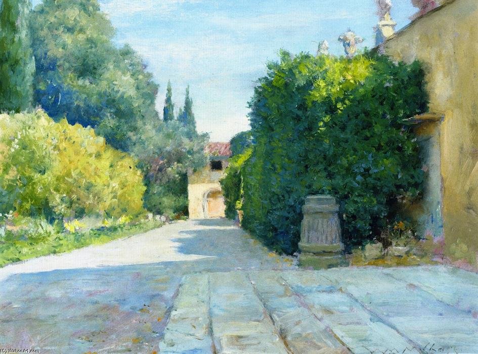 Wikioo.org - The Encyclopedia of Fine Arts - Painting, Artwork by William Merritt Chase - Villa in Florence