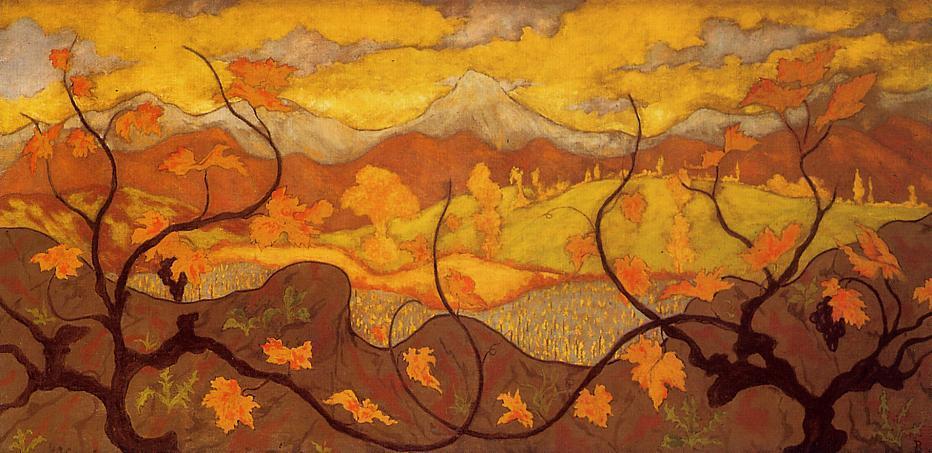 Wikioo.org - The Encyclopedia of Fine Arts - Painting, Artwork by Paul Ranson - Vines