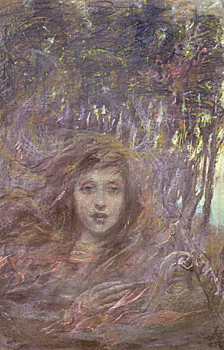 Wikioo.org - The Encyclopedia of Fine Arts - Painting, Artwork by Alice Pike Barney - Vision through Woods