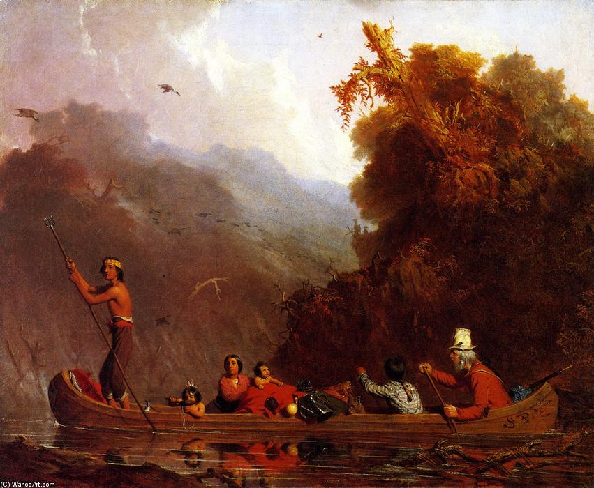 Wikioo.org - The Encyclopedia of Fine Arts - Painting, Artwork by Charles Deas - The Voyagers