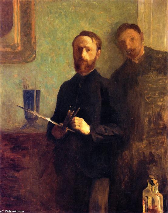 Wikioo.org - The Encyclopedia of Fine Arts - Painting, Artwork by Jean Edouard Vuillard - Vuillard and Waroquy