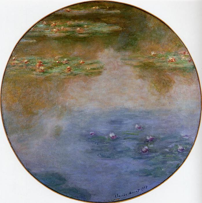 Wikioo.org - The Encyclopedia of Fine Arts - Painting, Artwork by Claude Monet - Water-Lilies (8)