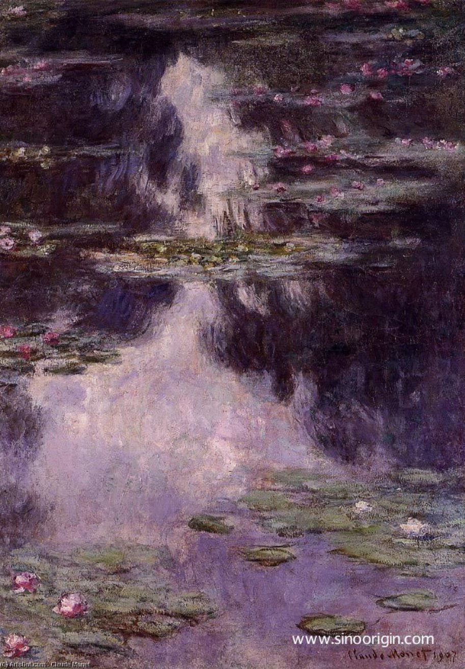WikiOO.org - Εγκυκλοπαίδεια Καλών Τεχνών - Ζωγραφική, έργα τέχνης Claude Monet - Water-Lilies (31)