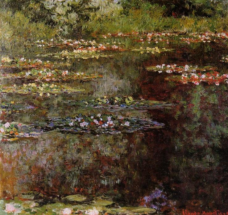 Wikioo.org - The Encyclopedia of Fine Arts - Painting, Artwork by Claude Monet - Water-Lilies (59)