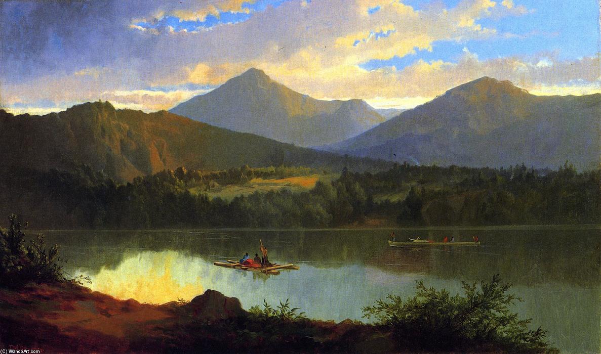 Wikioo.org - The Encyclopedia of Fine Arts - Painting, Artwork by John Mix Stanley - Western Landscape