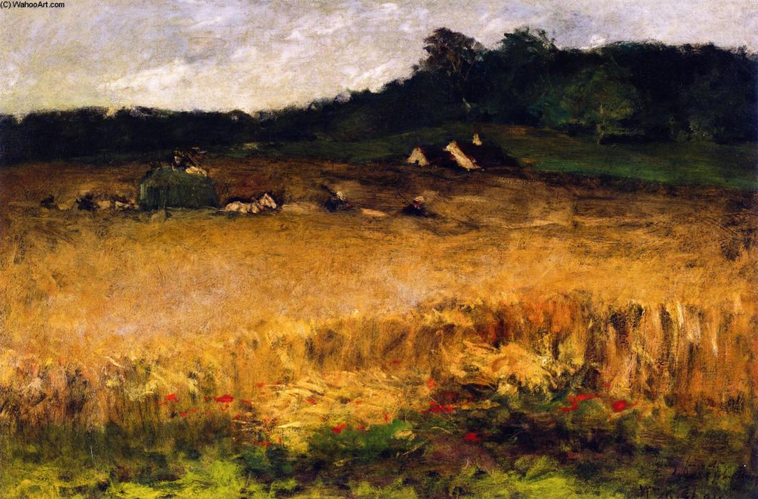WikiOO.org - Encyclopedia of Fine Arts - Maalaus, taideteos William Merritt Chase - Wheat Field