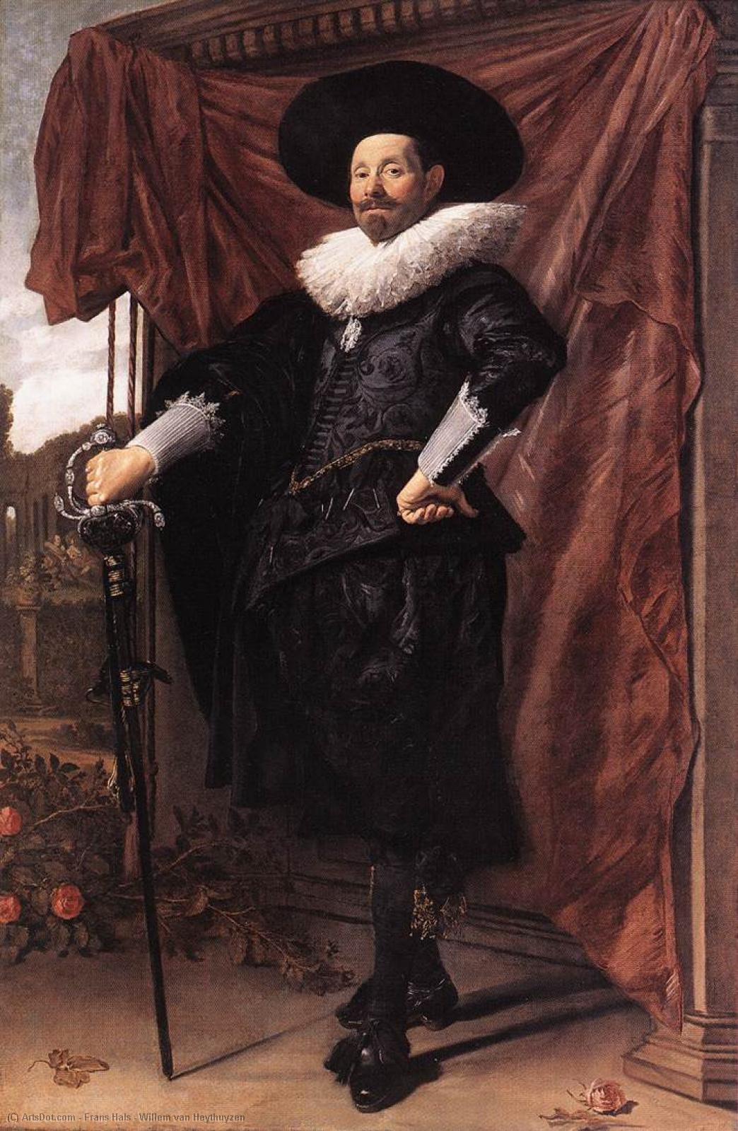 Wikioo.org – L'Encyclopédie des Beaux Arts - Peinture, Oeuvre de Frans Hals - willem van heythuyzen