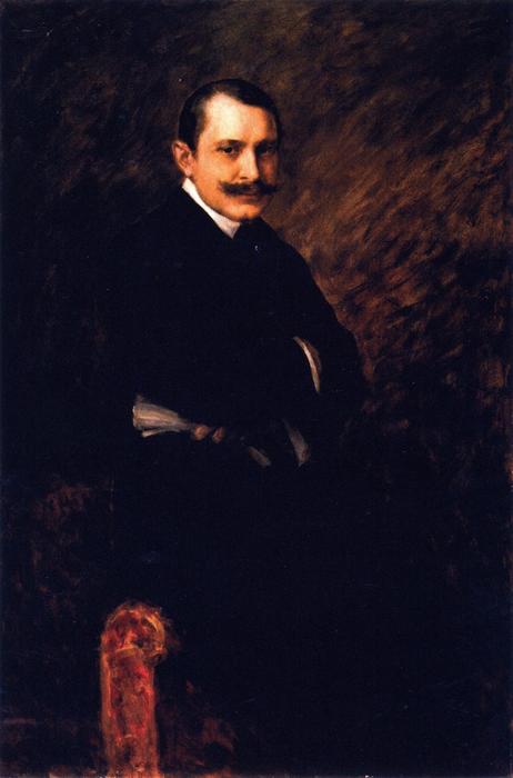 Wikioo.org - The Encyclopedia of Fine Arts - Painting, Artwork by William Merritt Chase - William Clyde Fitch