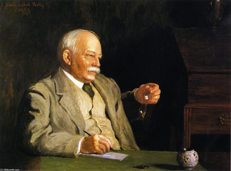 Wikioo.org - The Encyclopedia of Fine Arts - Painting, Artwork by Lilla Cabot Perry - William Dean Howells