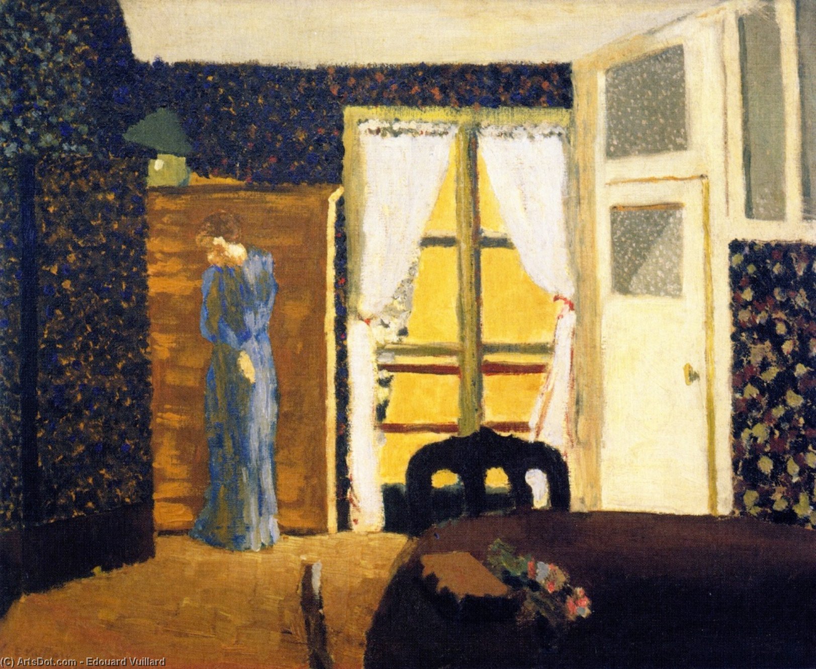 WikiOO.org - Encyclopedia of Fine Arts - Lukisan, Artwork Jean Edouard Vuillard - The Window