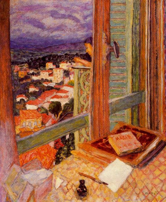 WikiOO.org - Encyclopedia of Fine Arts - Målning, konstverk Pierre Bonnard - The Window