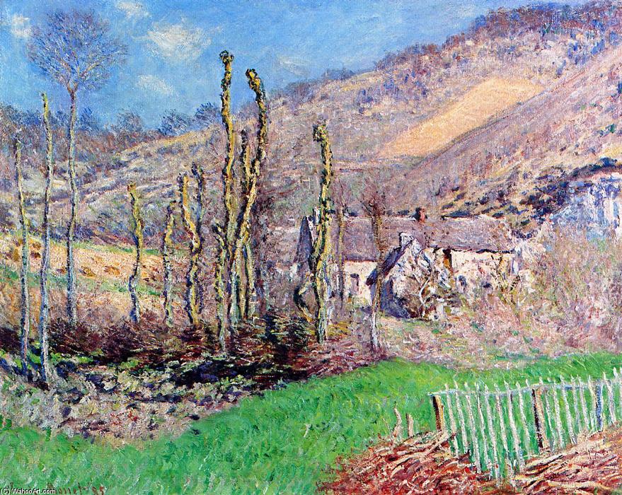 Wikioo.org - The Encyclopedia of Fine Arts - Painting, Artwork by Claude Monet - Winter Landscape at the Val de Falaise