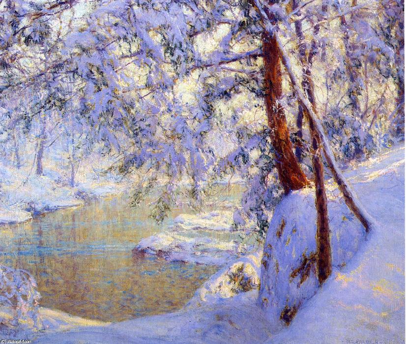 Wikioo.org - The Encyclopedia of Fine Arts - Painting, Artwork by Walter Launt Palmer - Winter Light and Shadows
