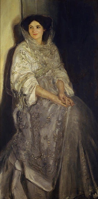 WikiOO.org - אנציקלופדיה לאמנויות יפות - ציור, יצירות אמנות Armando Spadini - Woman
