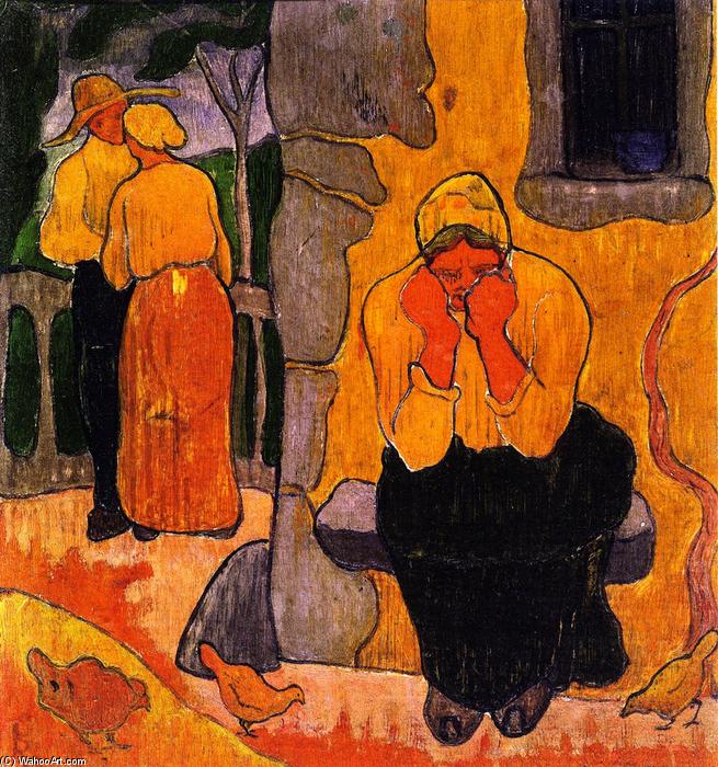 Wikioo.org - The Encyclopedia of Fine Arts - Painting, Artwork by Paul Ranson - Woman Crying