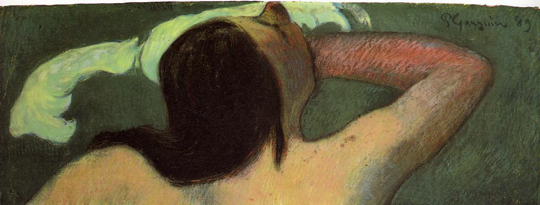 WikiOO.org - Enciclopédia das Belas Artes - Pintura, Arte por Paul Gauguin - Woman in the Waves (also known as Ondine II)