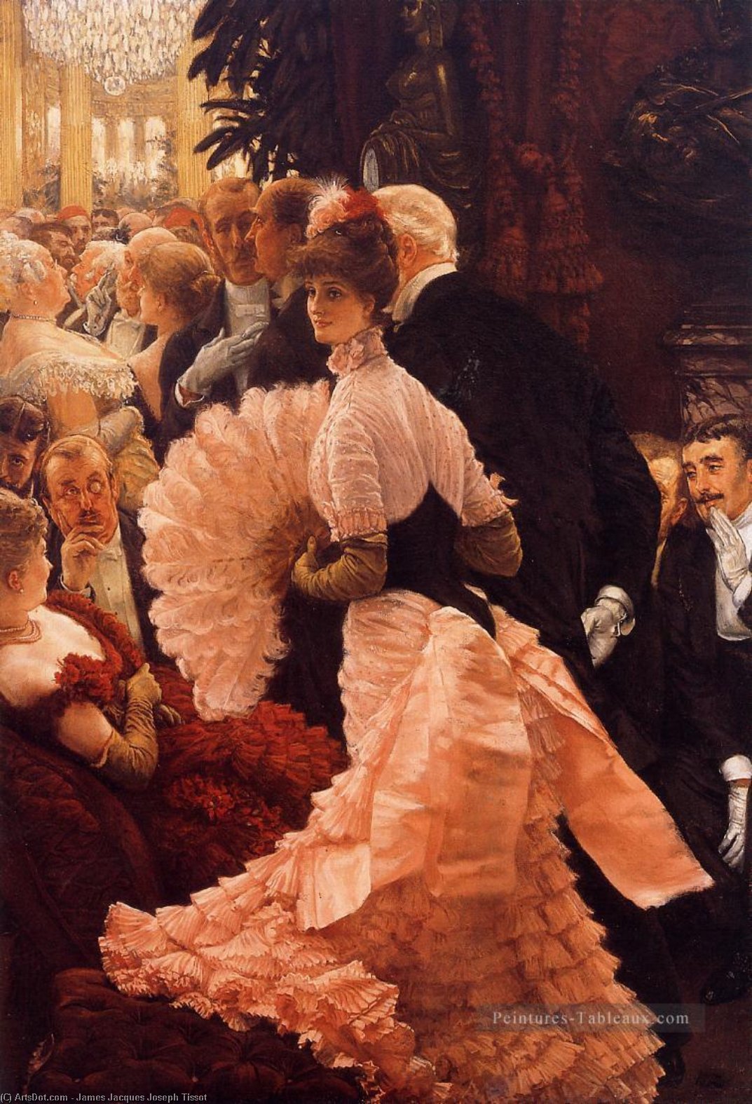 Wikioo.org - The Encyclopedia of Fine Arts - Painting, Artwork by James Jacques Joseph Tissot - A Woman of Ambition
