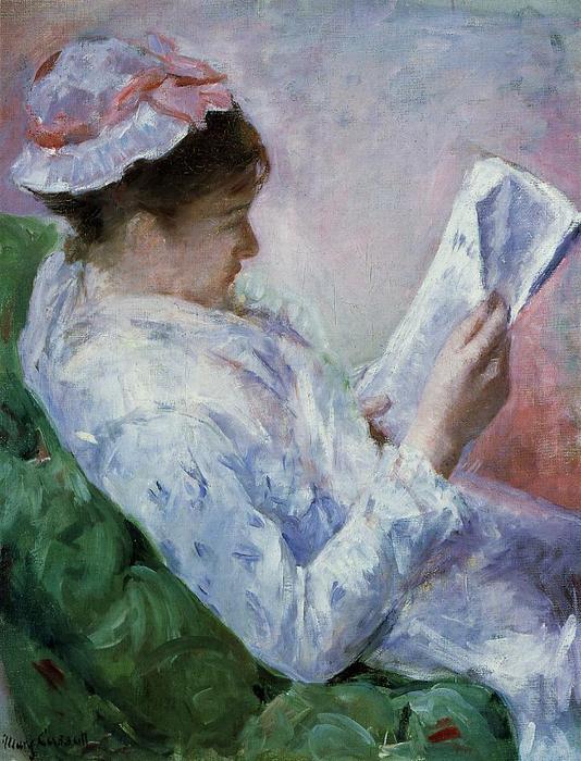 WikiOO.org – 美術百科全書 - 繪畫，作品 Mary Stevenson Cassatt - 女性  阅读