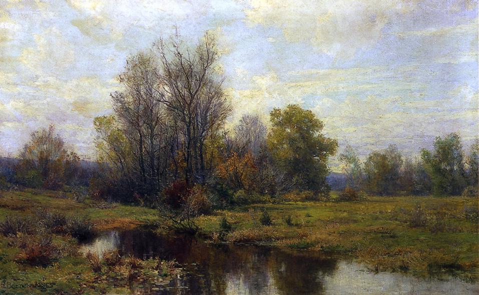 Wikioo.org - The Encyclopedia of Fine Arts - Painting, Artwork by Hugh Bolton Jones - Woodland Scene