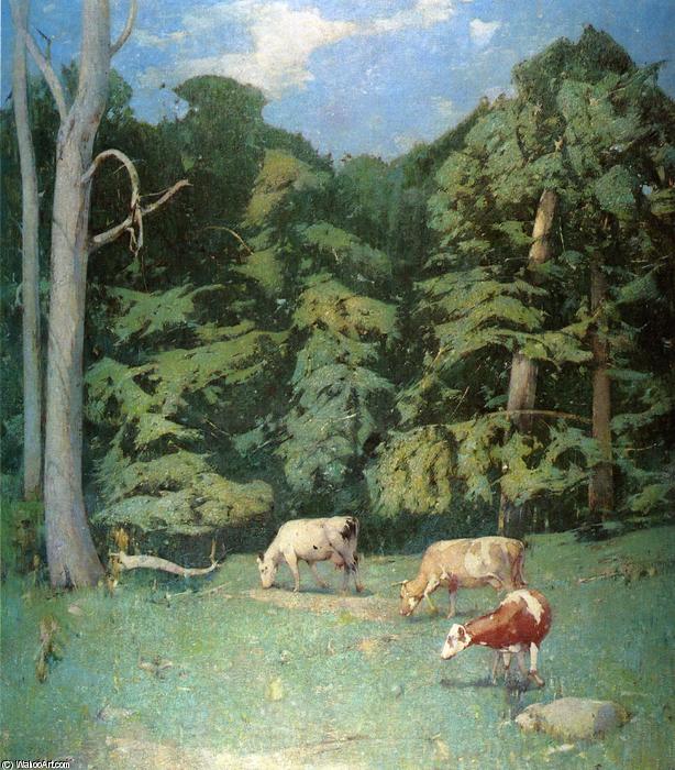 WikiOO.org - Енциклопедия за изящни изкуства - Живопис, Произведения на изкуството Soren Emil Carlsen - Wood Pasture