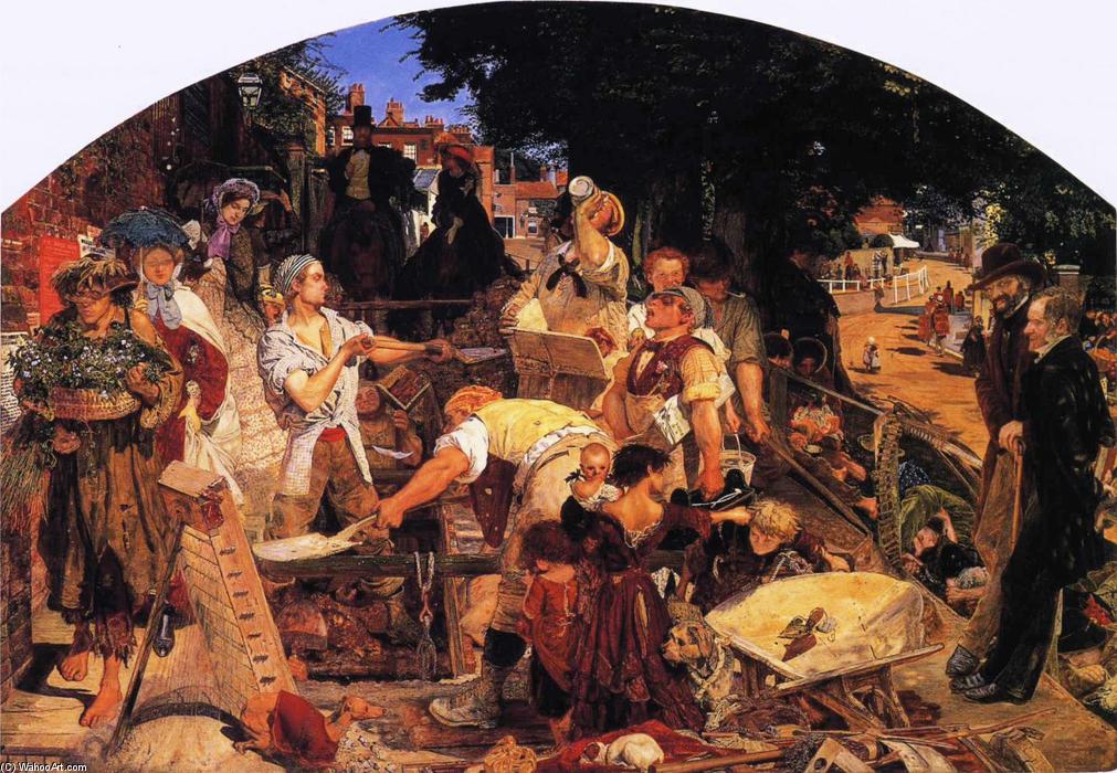 WikiOO.org - Güzel Sanatlar Ansiklopedisi - Resim, Resimler Ford Madox Brown - Work