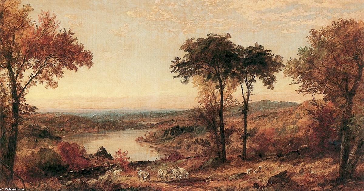Wikioo.org - The Encyclopedia of Fine Arts - Painting, Artwork by Jasper Francis Cropsey - Wyoming Valley, Pennsylvania