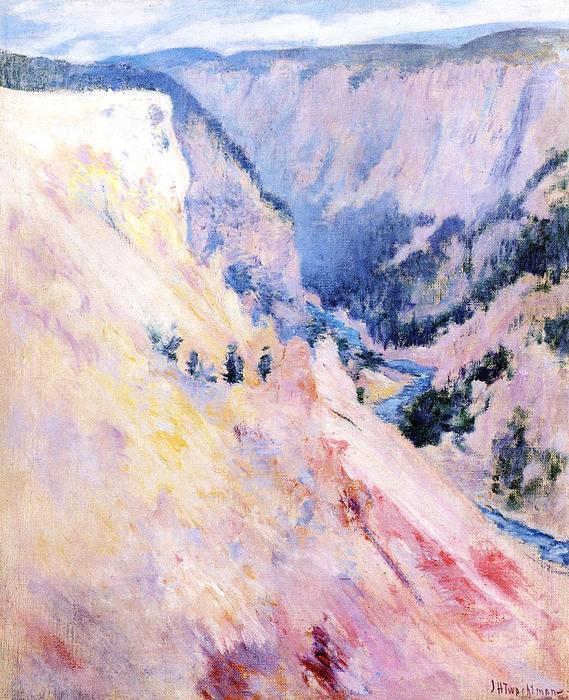 Wikioo.org - The Encyclopedia of Fine Arts - Painting, Artwork by John Henry Twachtman - Yellowstone Park