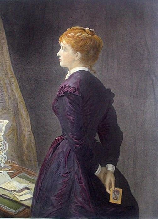WikiOO.org - Encyclopedia of Fine Arts - Maleri, Artwork John Everett Millais - Yes or No