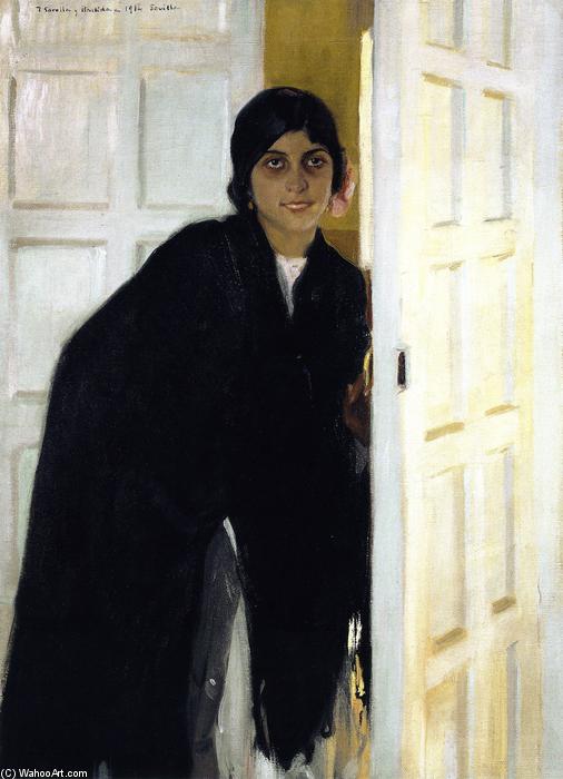 Wikioo.org - The Encyclopedia of Fine Arts - Painting, Artwork by Joaquin Sorolla Y Bastida - Young Andalusian Girl