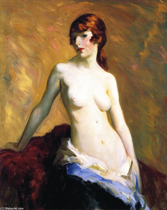 Wikioo.org - The Encyclopedia of Fine Arts - Painting, Artwork by Robert Henri - The Young Girl