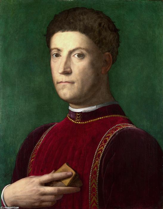 Wikioo.org – L'Enciclopedia delle Belle Arti - Pittura, Opere di Agnolo Bronzino - Piero de Medici il Gottoso