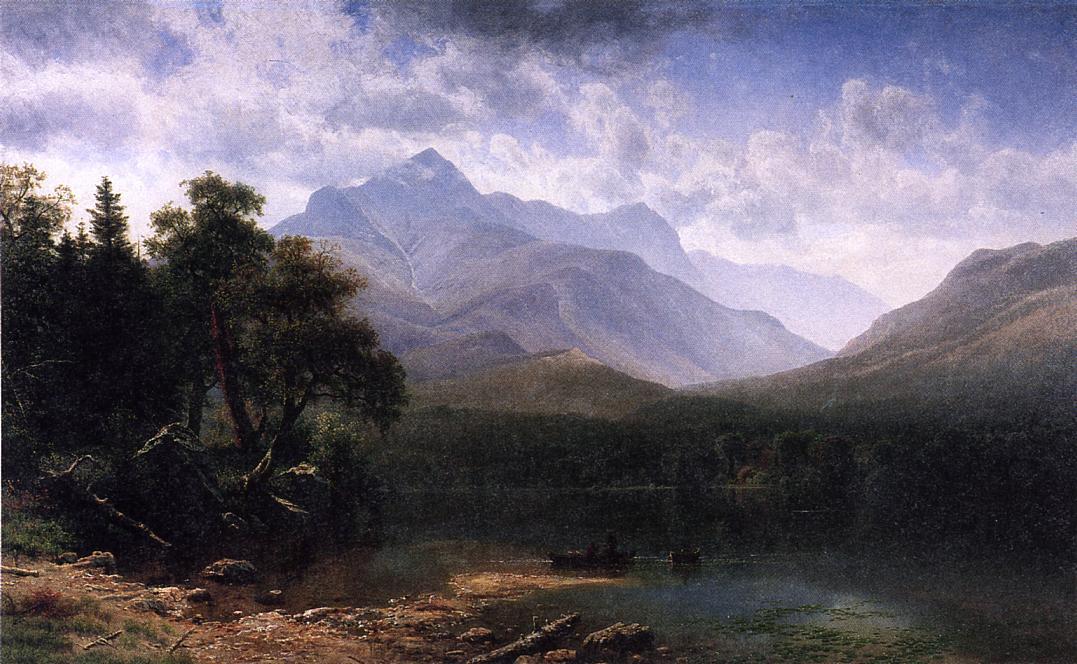 Wikioo.org - The Encyclopedia of Fine Arts - Painting, Artwork by Albert Bierstadt - Mount Washington