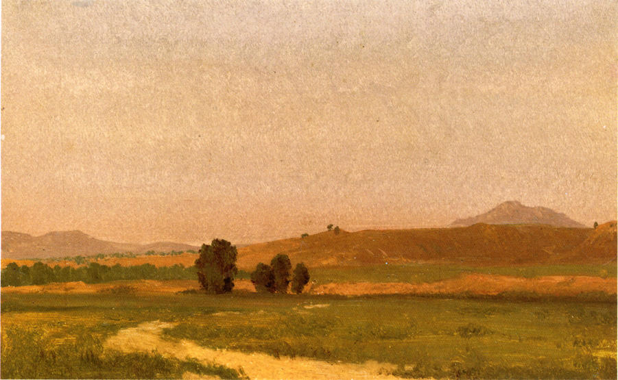 WikiOO.org – 美術百科全書 - 繪畫，作品 Albert Bierstadt - 内布拉斯加 对  的  朴素