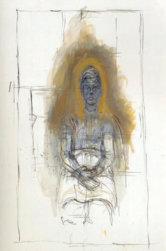 Wikioo.org - The Encyclopedia of Fine Arts - Painting, Artwork by Alberto Giacometti - Carolina