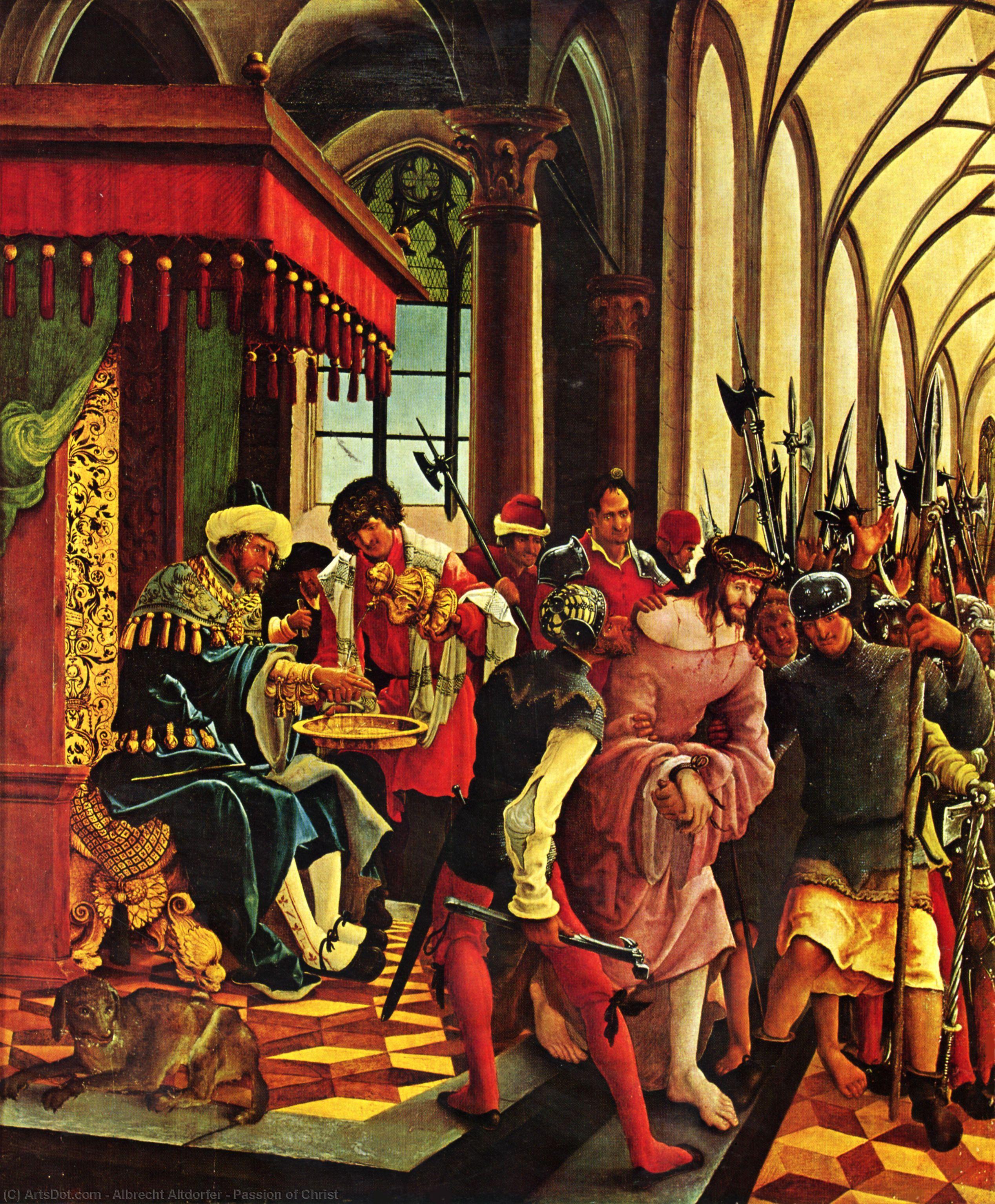 WikiOO.org - Encyclopedia of Fine Arts - Festés, Grafika Albrecht Altdorfer - Passion of Christ