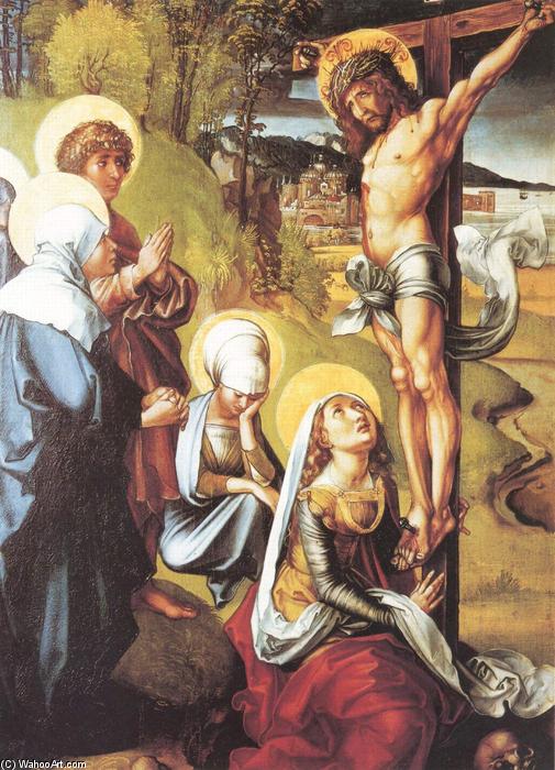 WikiOO.org - 백과 사전 - 회화, 삽화 Albrecht Durer - Christ at the Cross