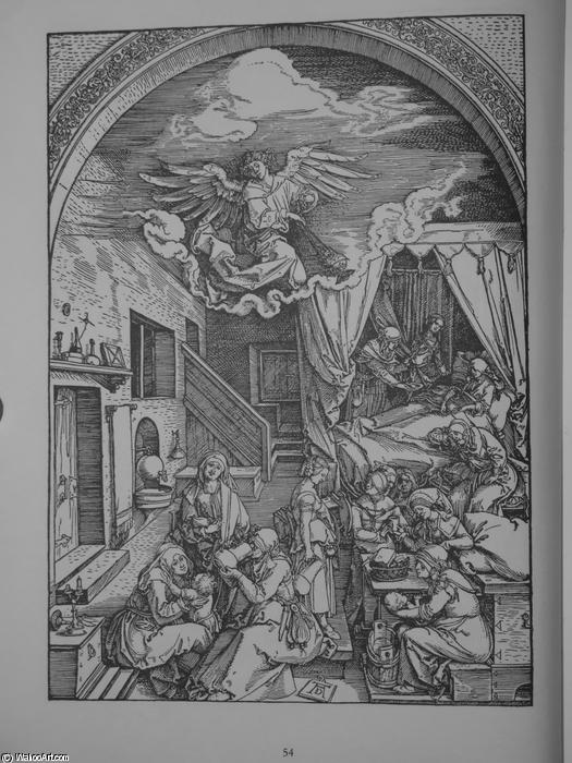 Wikioo.org - Encyklopedia Sztuk Pięknych - Malarstwo, Grafika Albrecht Durer - A Life of the Virgin