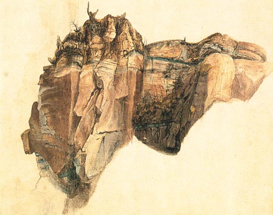 WikiOO.org - Güzel Sanatlar Ansiklopedisi - Resim, Resimler Albrecht Durer - Quarry