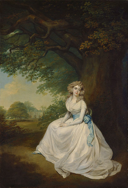 WikiOO.org - دایره المعارف هنرهای زیبا - نقاشی، آثار هنری Arthur William Devis - Lady Chambers