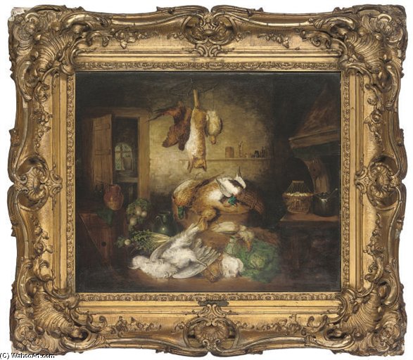 Wikioo.org - The Encyclopedia of Fine Arts - Painting, Artwork by Benjamin Blake - The Larder