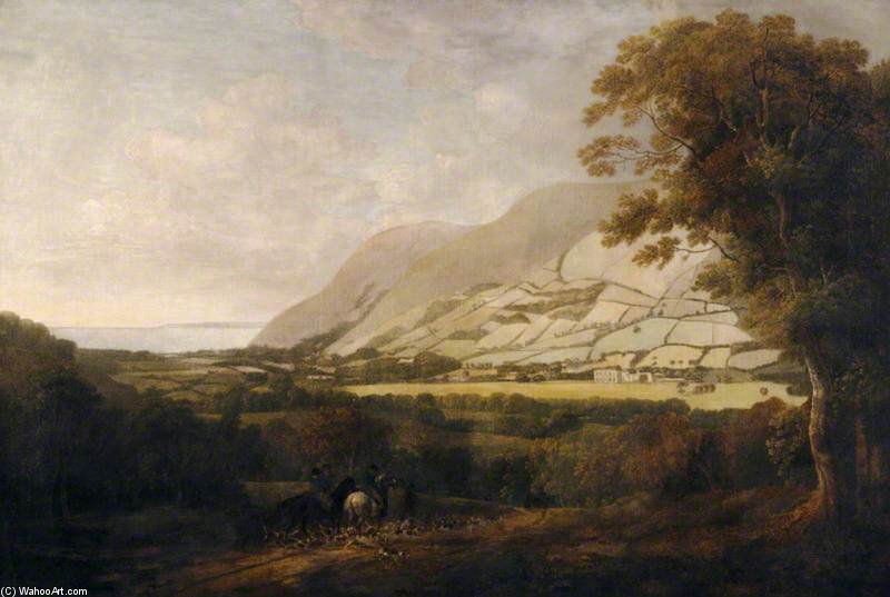 WikiOO.org - Enciclopedia of Fine Arts - Pictura, lucrări de artă Francis Towne - Sir Thomas Dyke Acland
